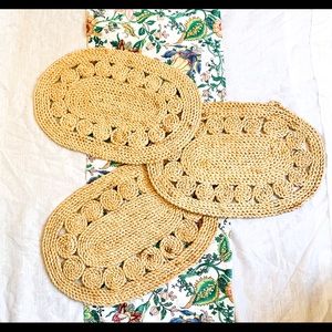 Woven Wicker Placemats